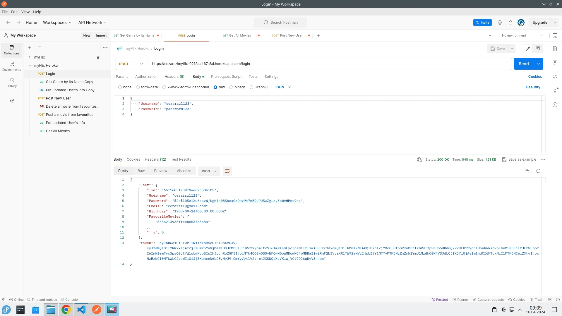 MovieScope API